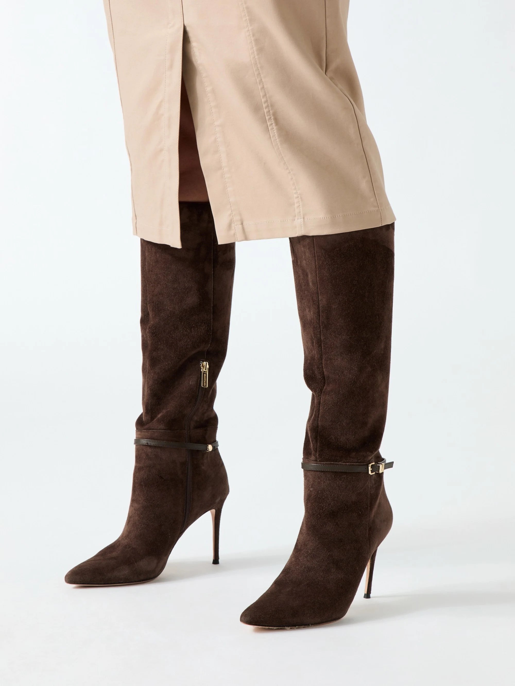 Chocolate Brownie Suede