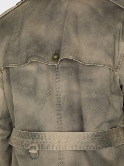 Gusa Washed Brown Trench