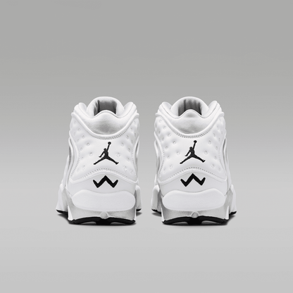 White/Black/Metallic Silver