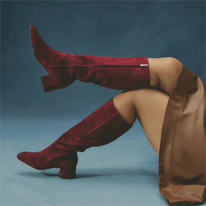 French Merlot Suede