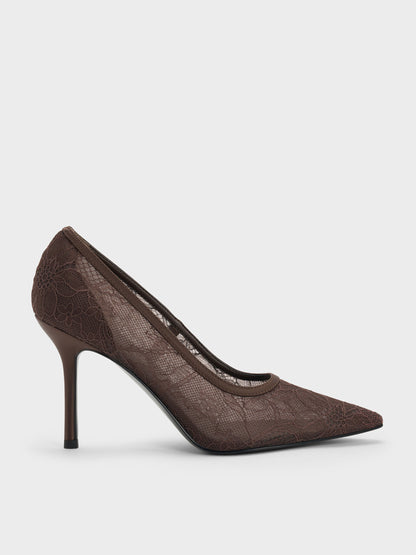 Dark Brown Textured