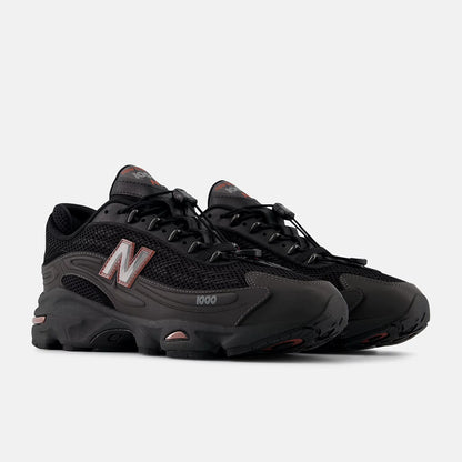 Black Metallic With Red Rock