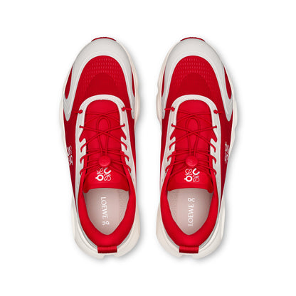 Red | Eggshell