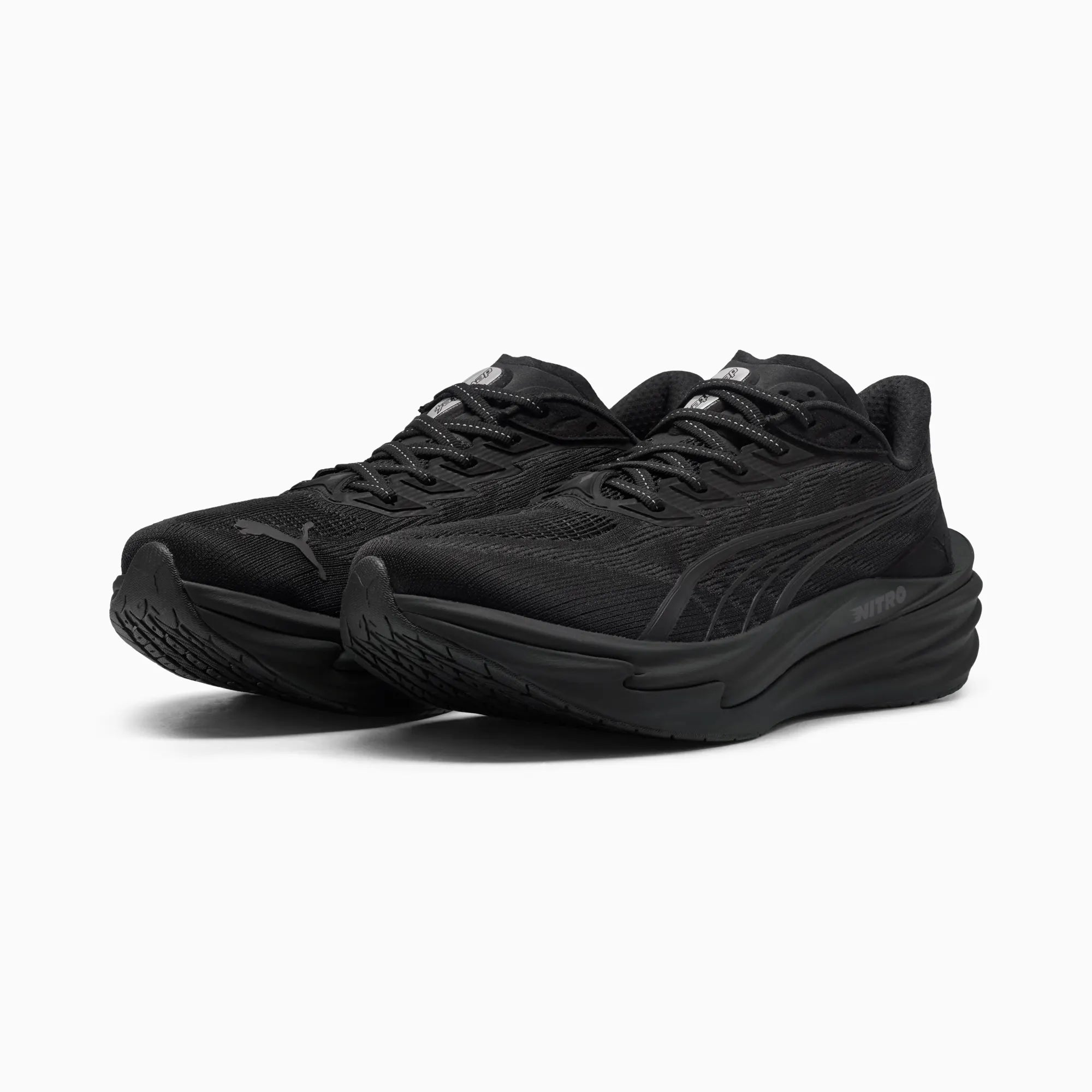 PUMA Black-Flat Dark Gray