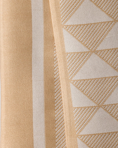Beige cámel/Blanco tiza