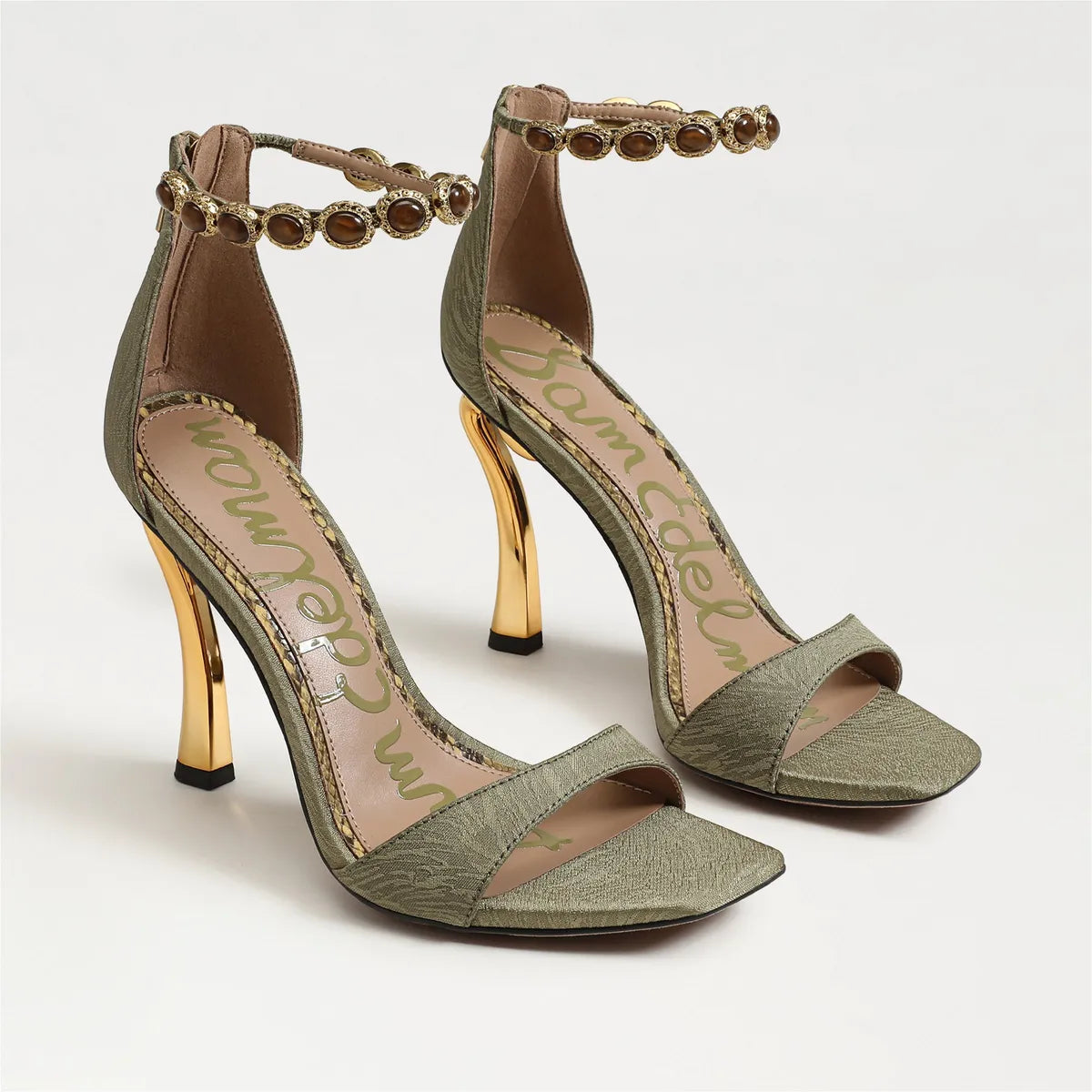 Light Olive Satin