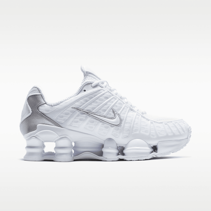 White/Metallic Silver/Max Orange/White