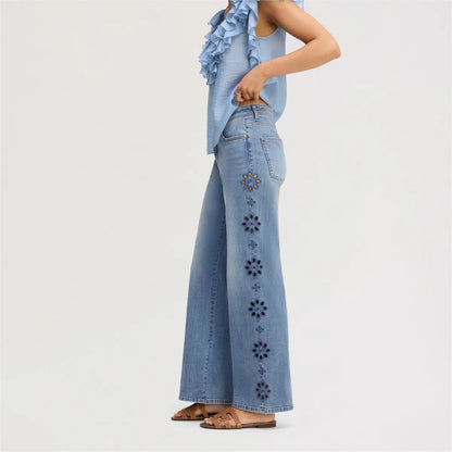 Poppy Indigo Wash
