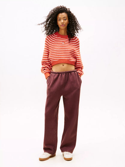Rustic Coral / Stripe