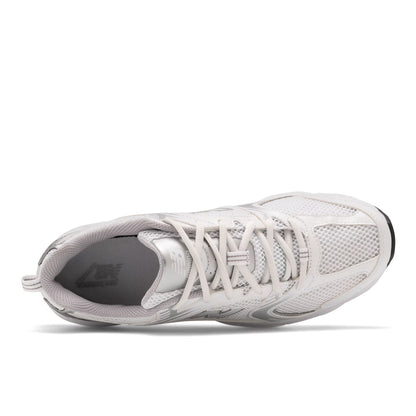Nb White With Silver Metallic