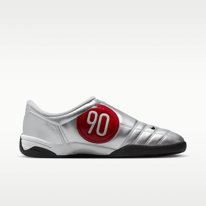 Metallic Silver/University Red/White/Black