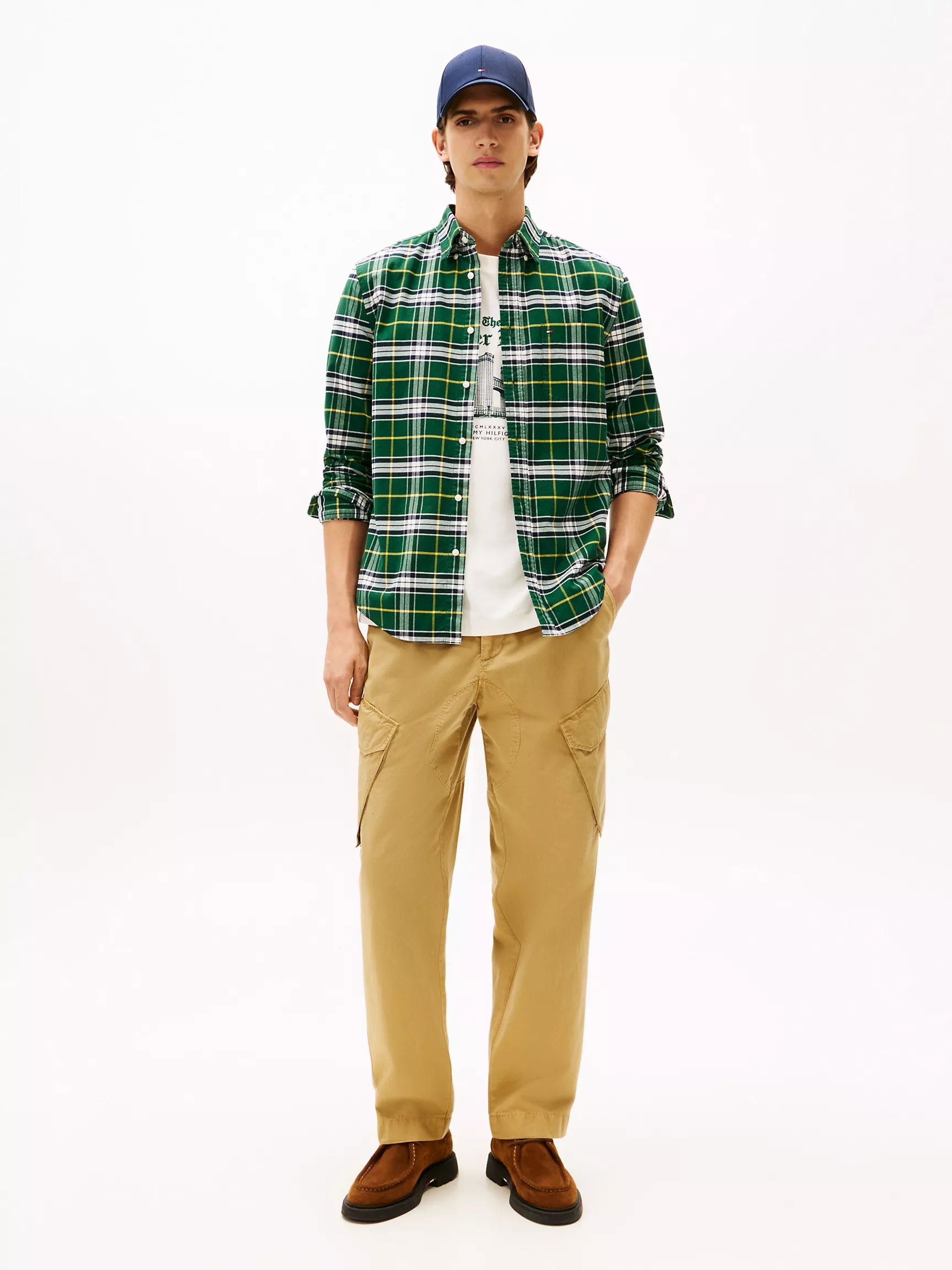 Ornamental Green Check
