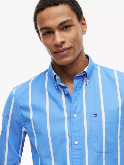 Blue Spell/White Stripe