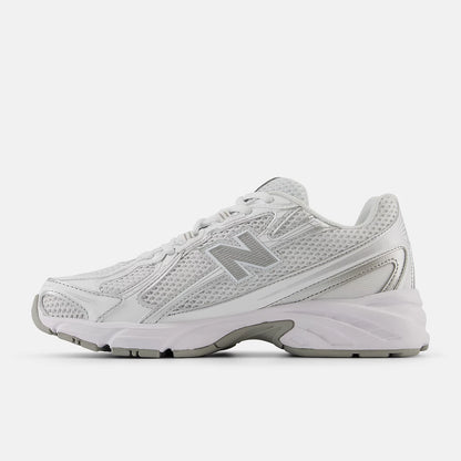 White With Metallic Silver 877 C And Reflection