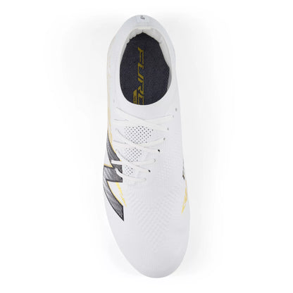 White With Metallic Gold And Metallic Silver