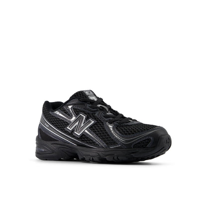 Black With Silver Metallic