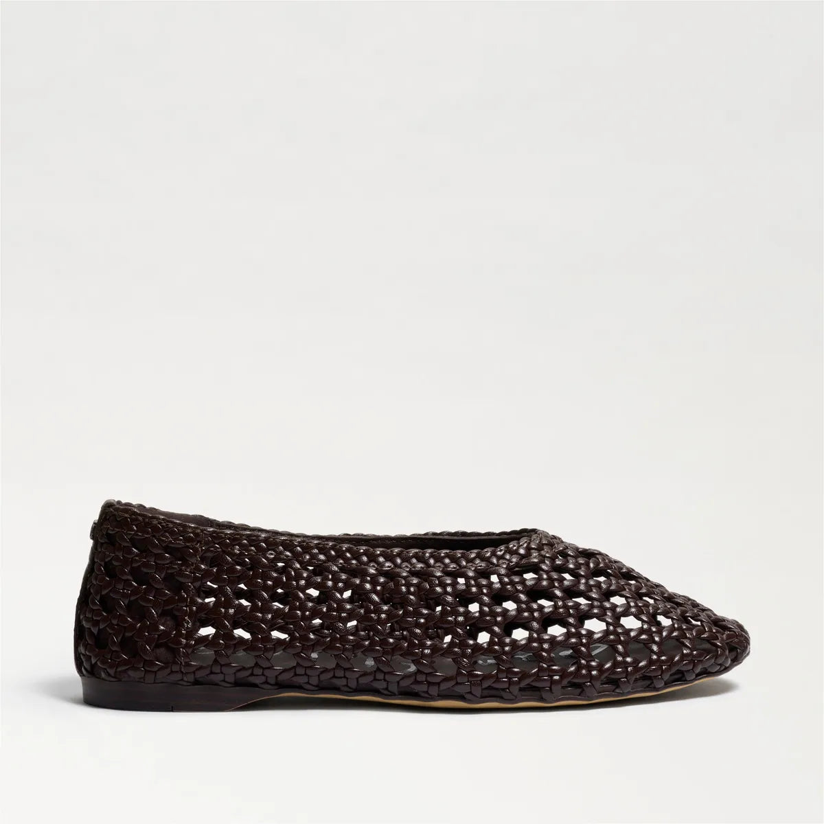 Dark Brown Woven Leather