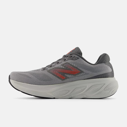 Slate Grey With Reflection And Urgent Red