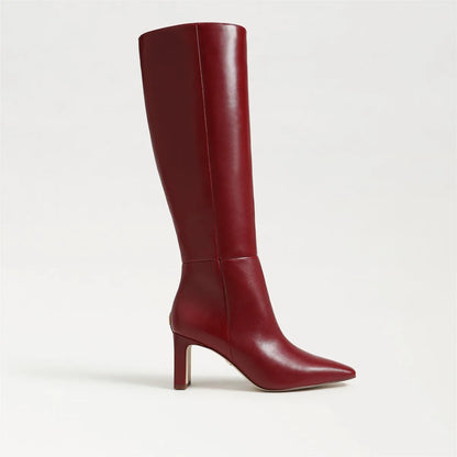 Cabernet Red Leather