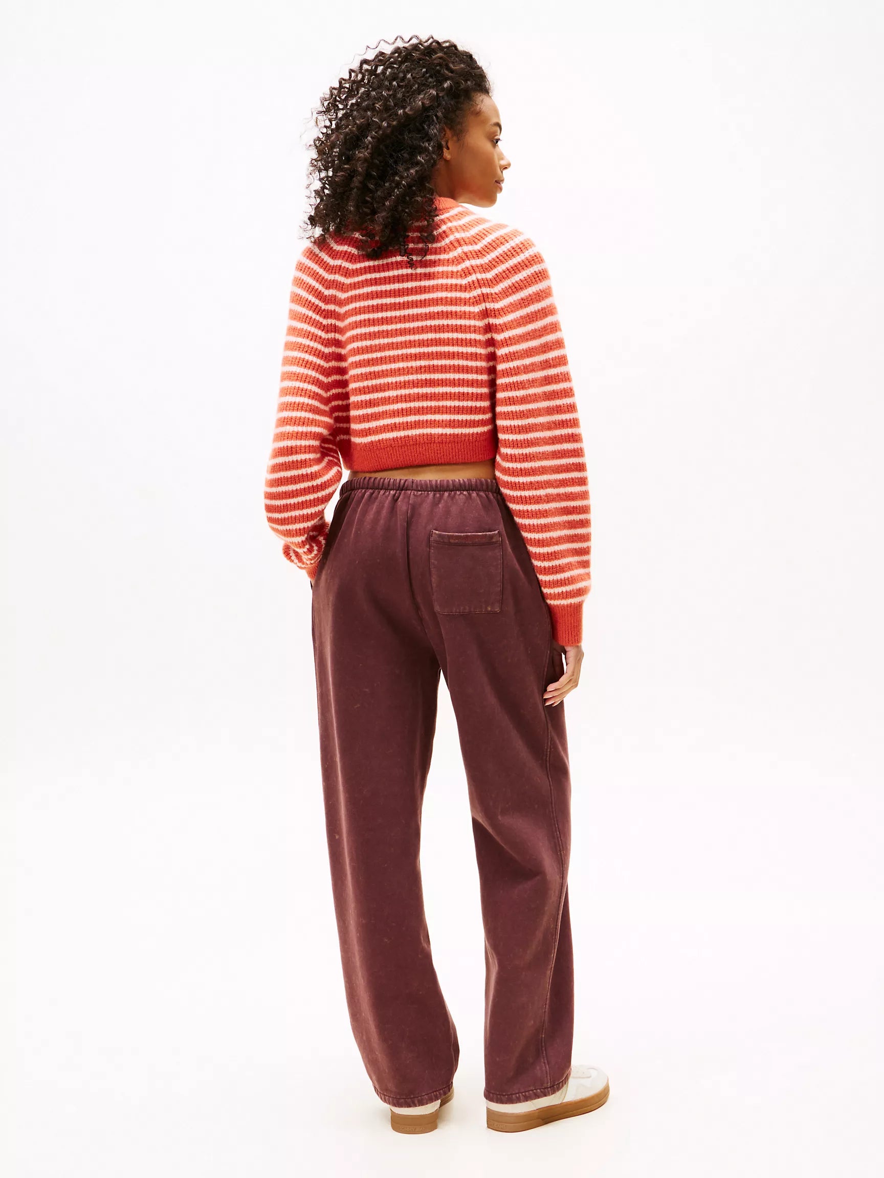 Rustic Coral / Stripe