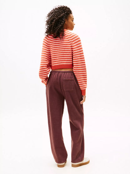 Rustic Coral / Stripe