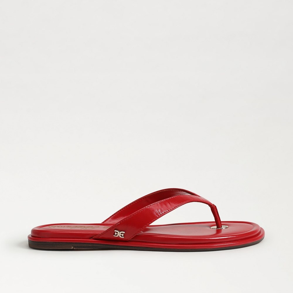 Bright Summer Red Leather