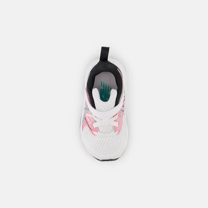 White With Real Pink And Black