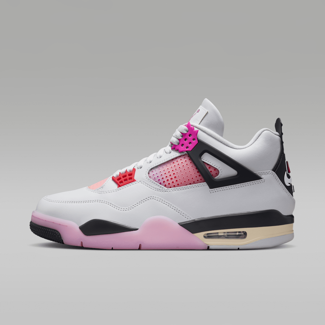 Off White/Anthracite/Fire Pink