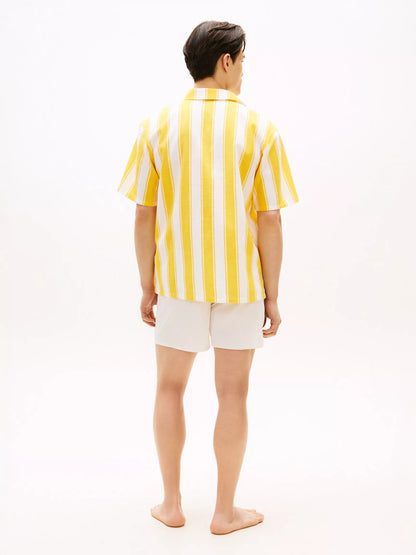 Summer Stripe Sunshower/White Stripe
