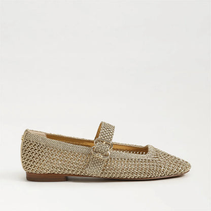 Amber Gold Woven Fabric