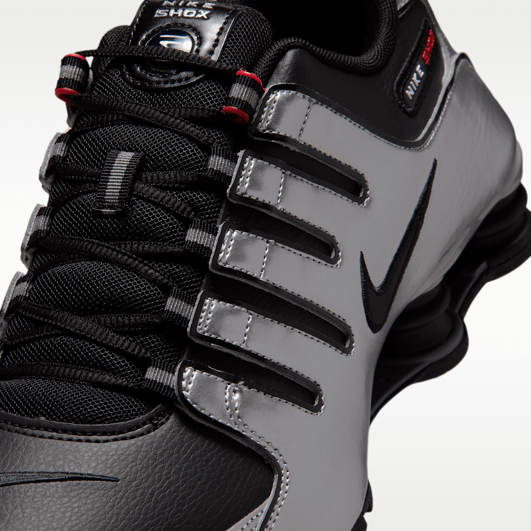 Black/Metallic Silver/University Red/Black