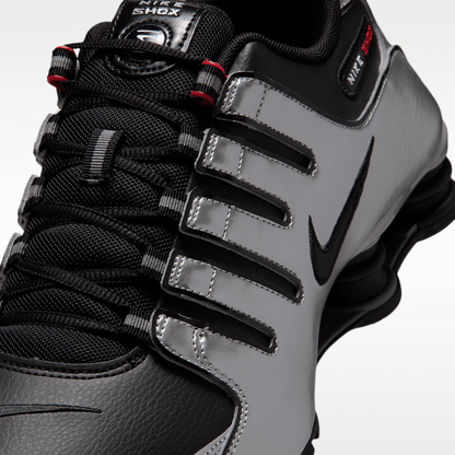 Black/Metallic Silver/University Red/Black
