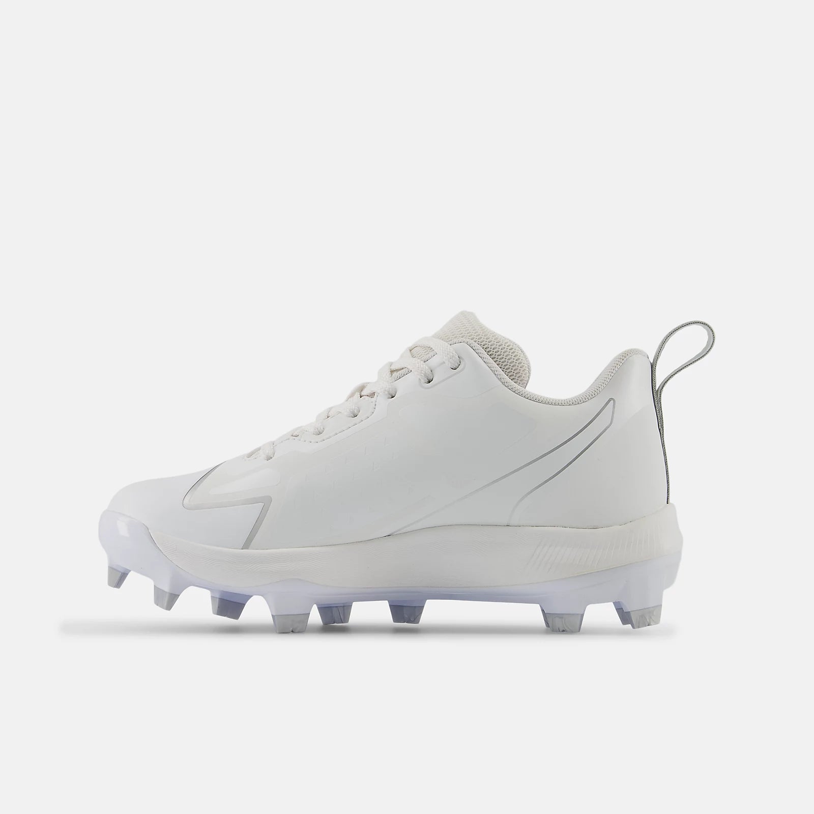 White With Silver Metallic