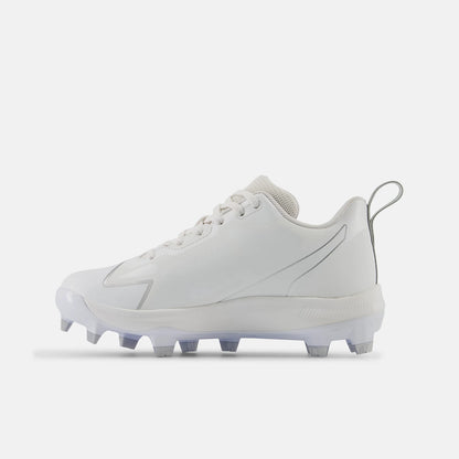 White With Silver Metallic