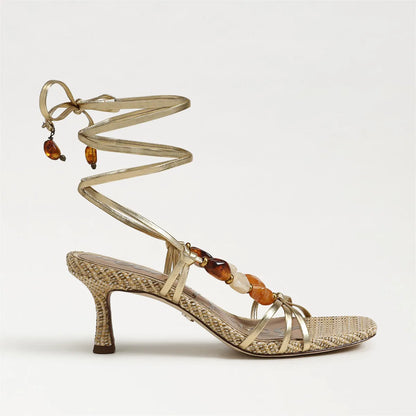 Amber Gold Leather
