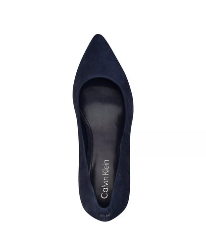 Navy Suede