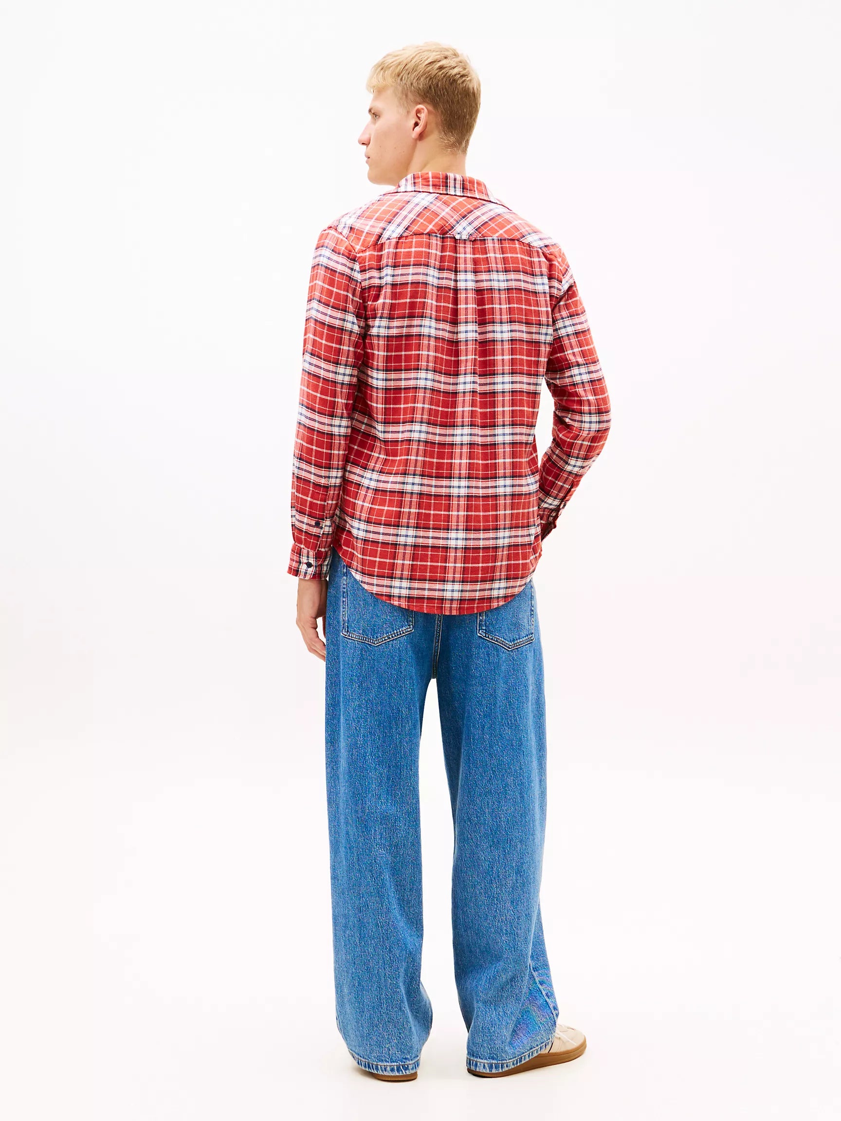 Terracotta Red/Big Check