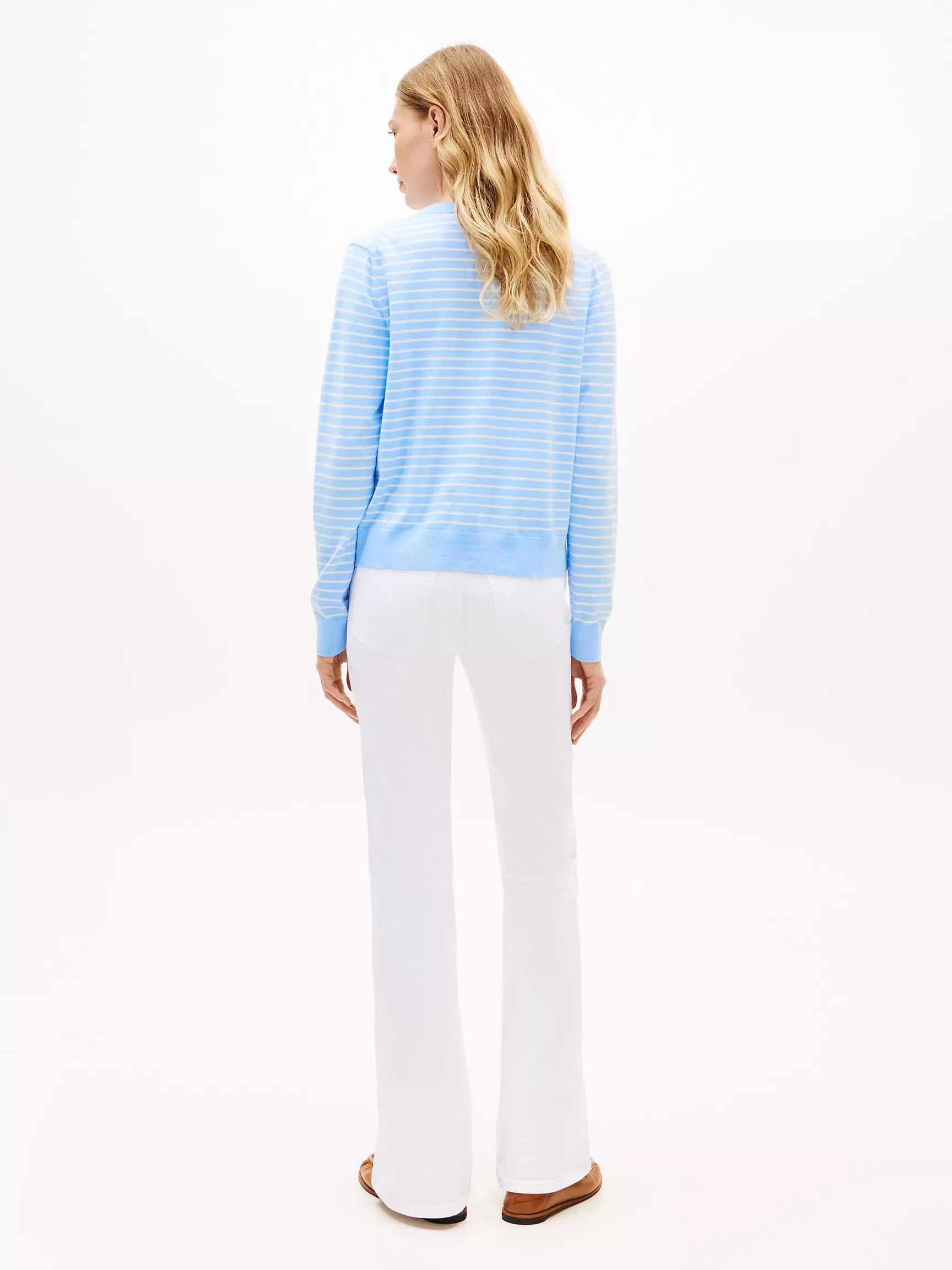 Vessel Blue / Ecru Stripe