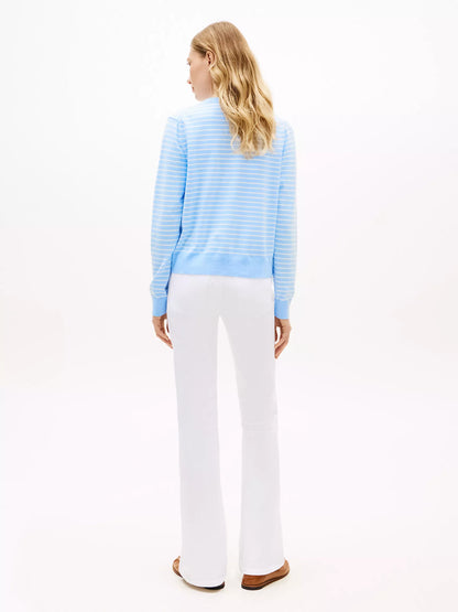 Vessel Blue / Ecru Stripe