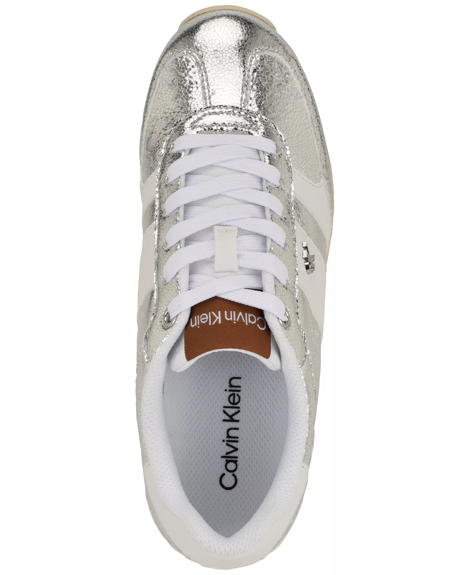 Silver/White