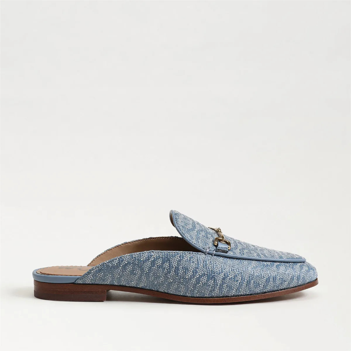 Azure Blue Faux Raffia