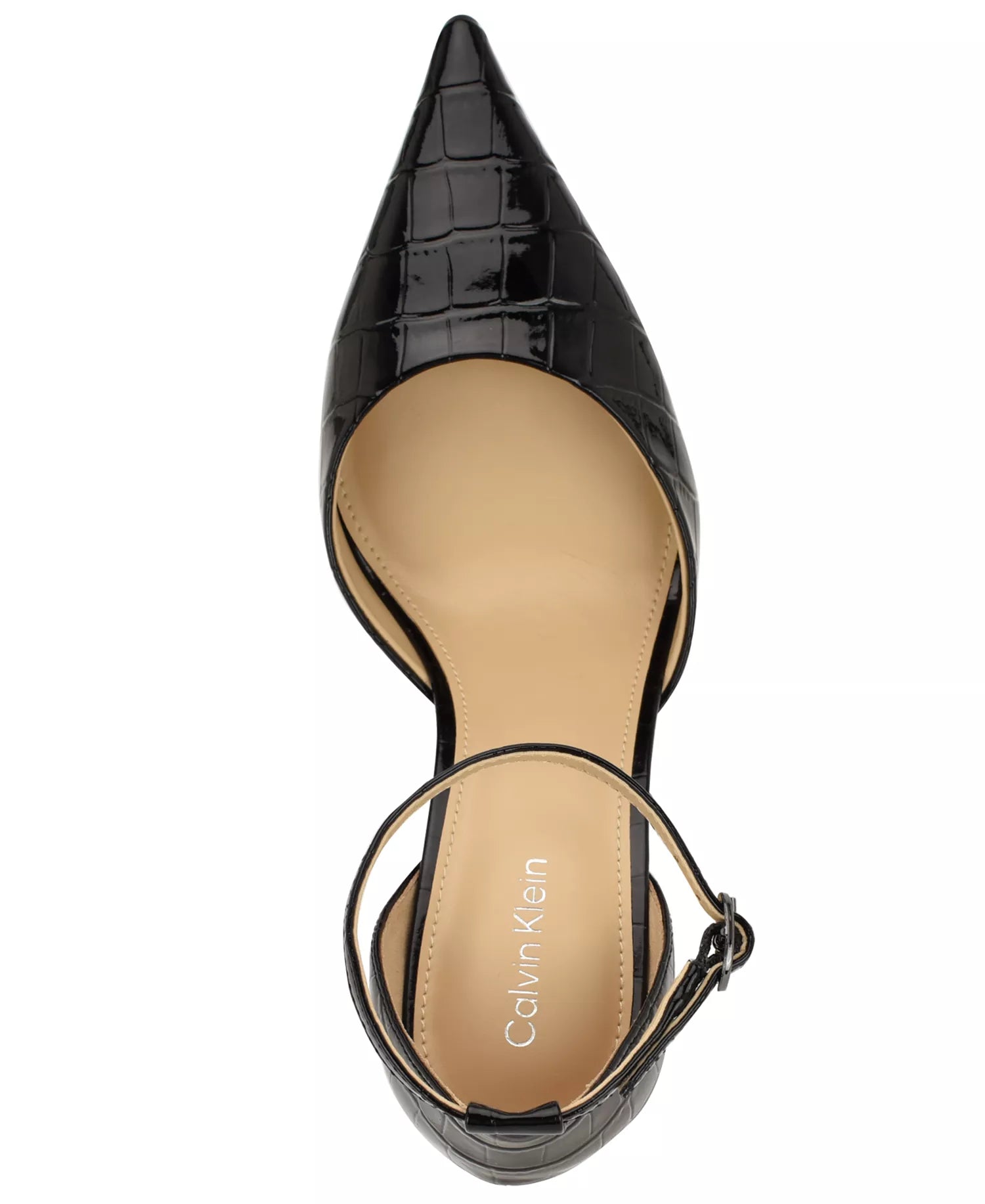 Black Patent Croco