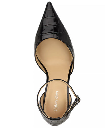Black Patent Croco