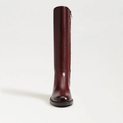 French Burgundy Leather