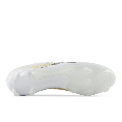 White With Metallic Gold And Metallic Silver