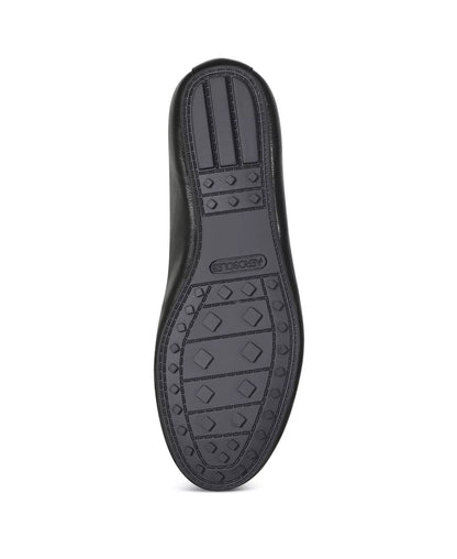 Black Faux Leather