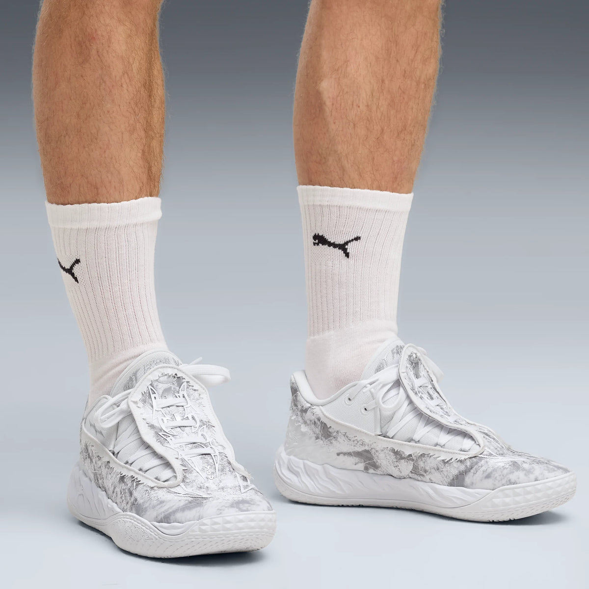 PUMA White-Gray Echo