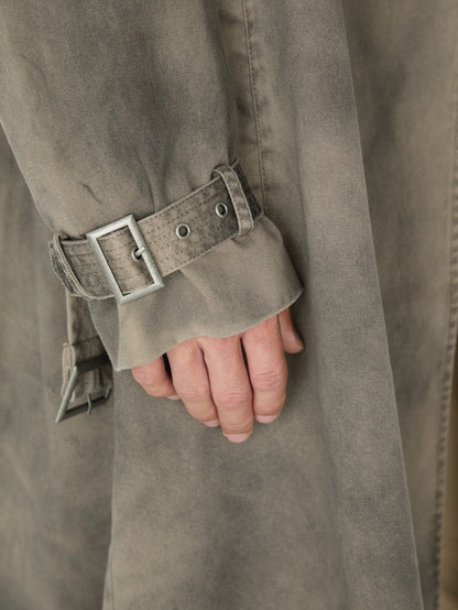 Gusa Washed Brown Trench