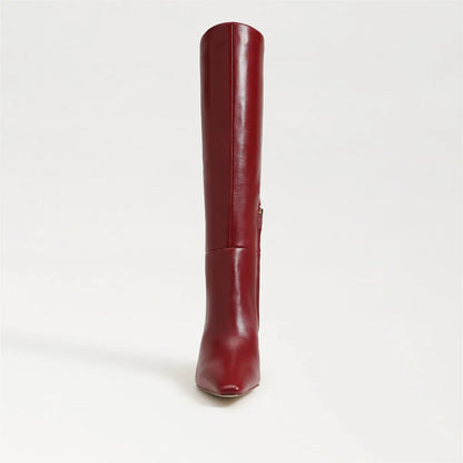 Cabernet Red Leather