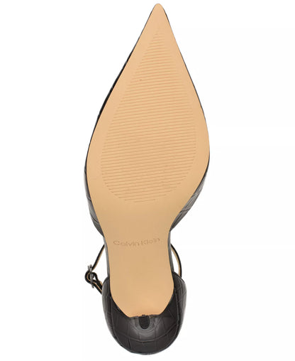 Black Patent Croco